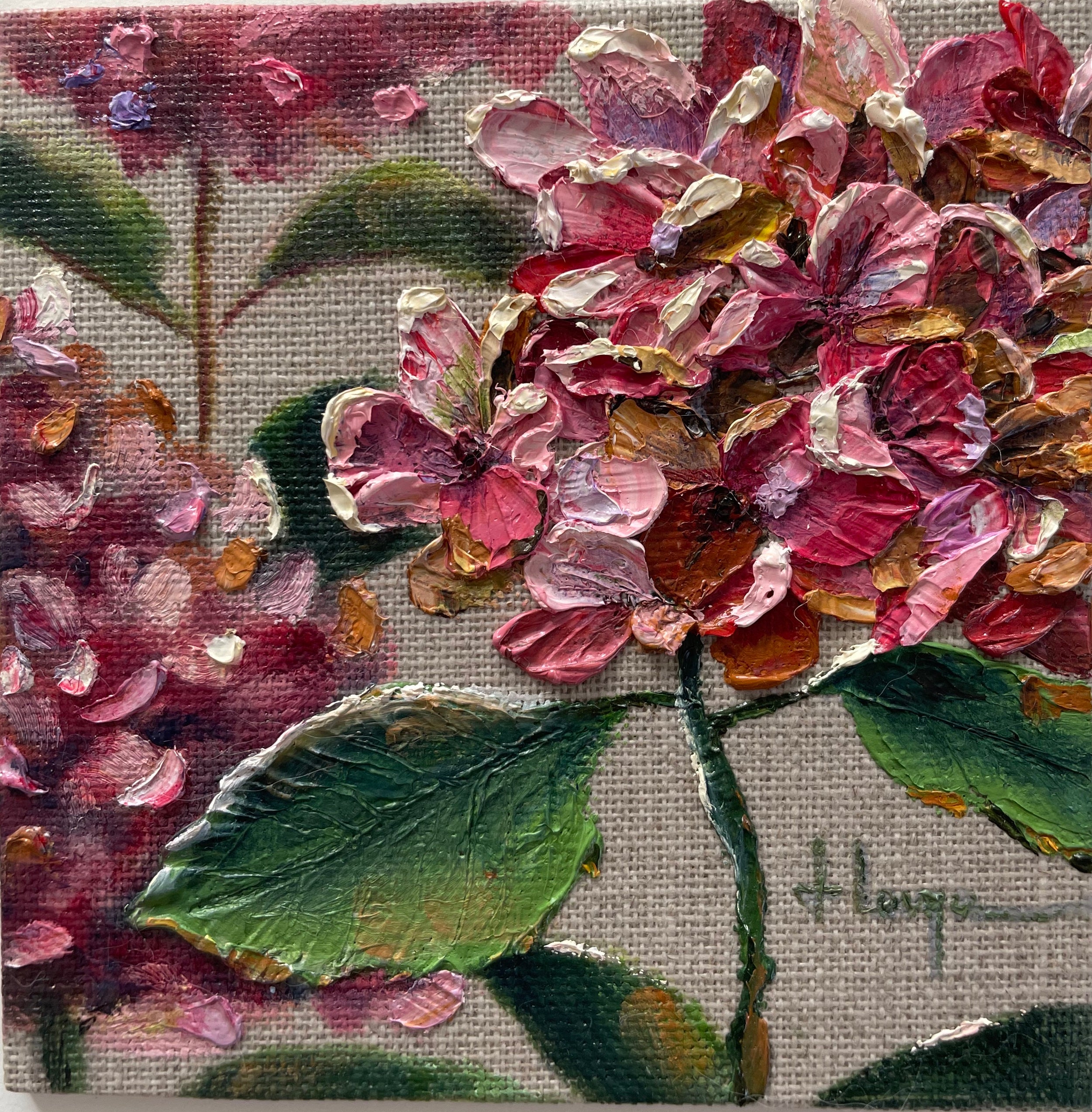 Bouquet rose – Atelier Josée Levesque